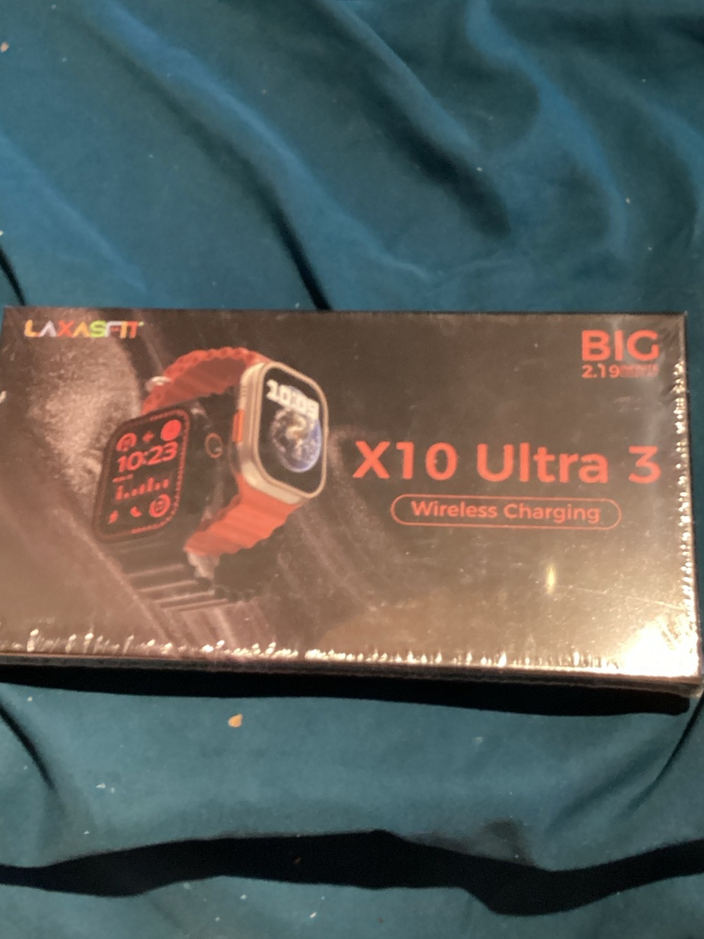Laxasfit X10 Ultra 3 Smartwatch - Red